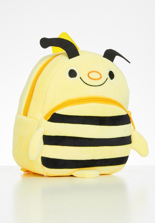 Pop Candy - Girls bumblebee backpack - yellow & black