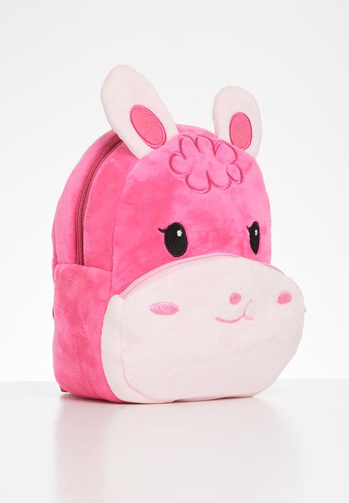Pop Candy - Girls giraffe backpack - pink