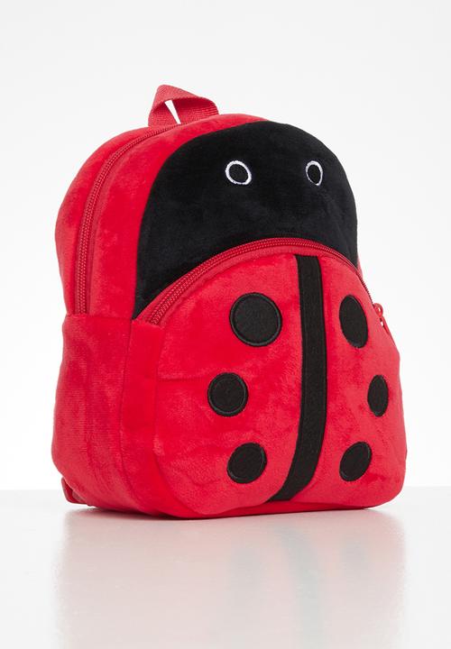 Pop Candy - Girls ladybug backpack - red & black