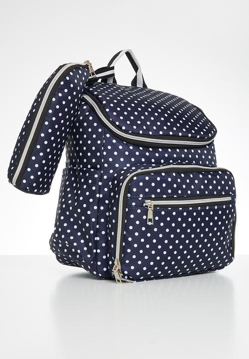 Pop Candy - Girls diaper bag - navy