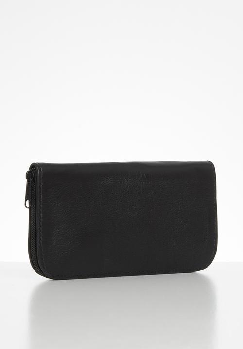 Superbalist - Paulo leather purse- black