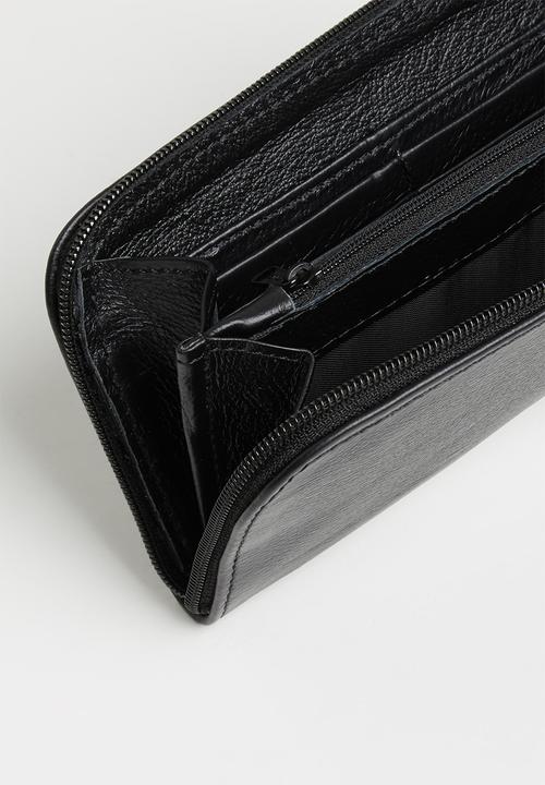Superbalist - Paulo leather purse- black