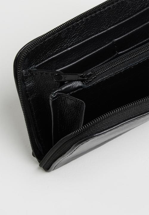 Superbalist - Bogota leather purse - black