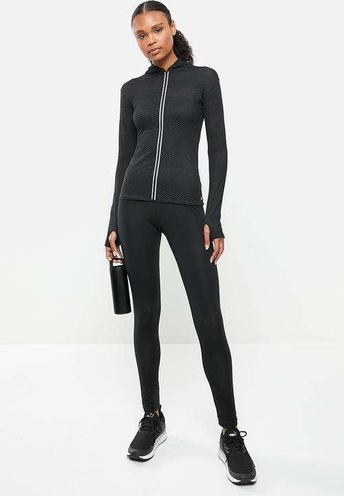 Fitgymwear - Savage run jacket - black