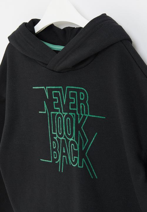 Rebel Republic - Boys sporty hoody - black