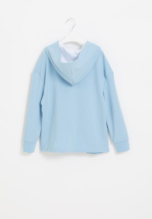 Rebel Republic - Boys sporty hoody - blue