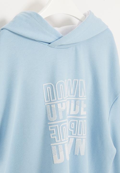 Rebel Republic - Boys sporty hoody - blue