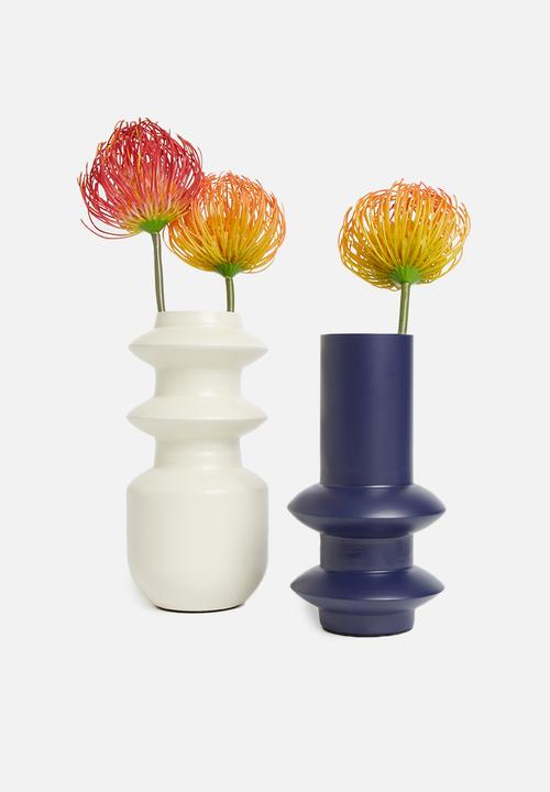 Sixth Floor - Ryker vase - blue