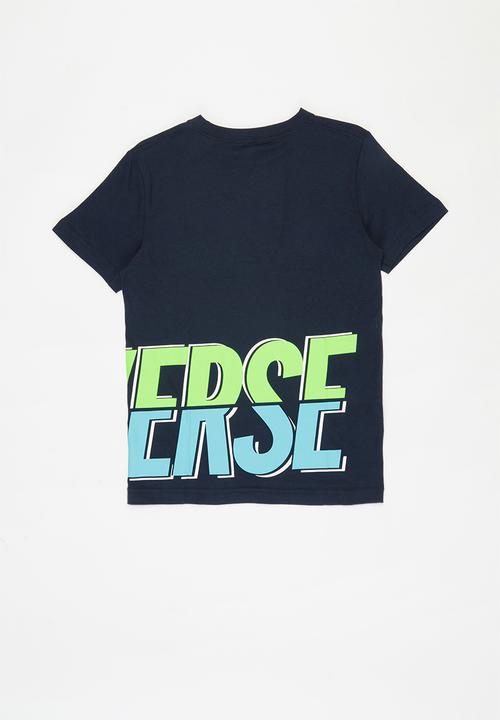 Converse - Short sleeve logo graphic t-shirt - navy