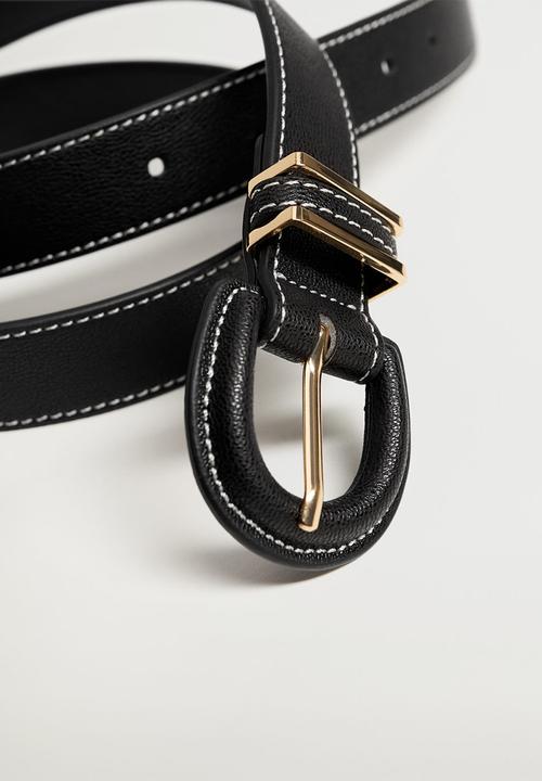 Violeta by Mango - Aby belt - black