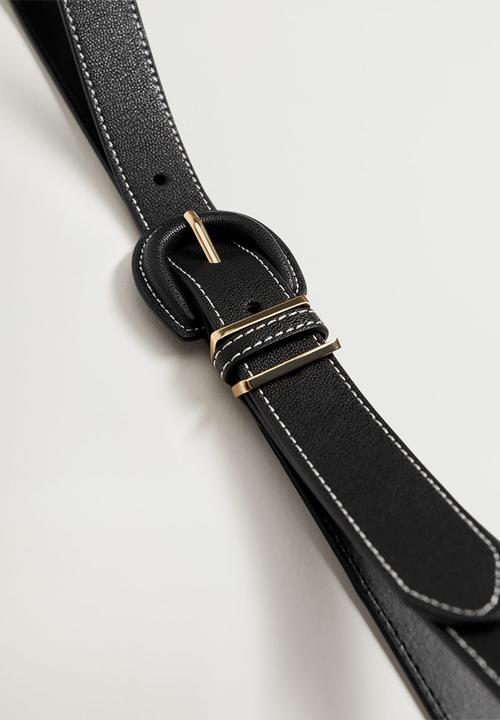 Violeta by Mango - Aby belt - black