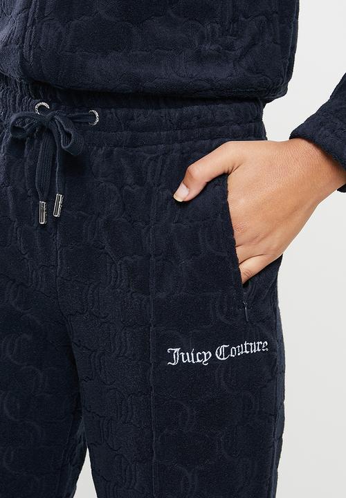 Juicy Couture - Towel tina track pants - navy