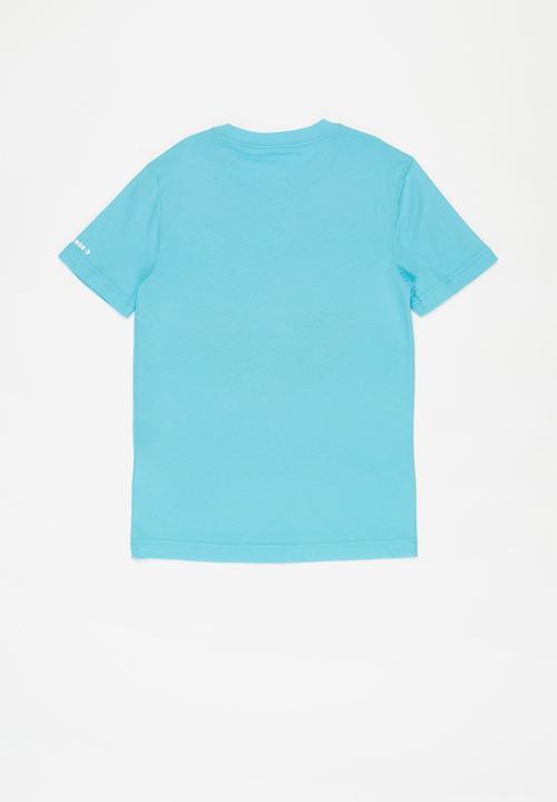 Converse - Converse block this way cp tee - light blue