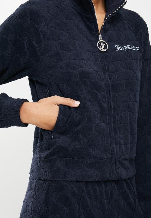 Juicy Couture - Towel tanya track top - navy