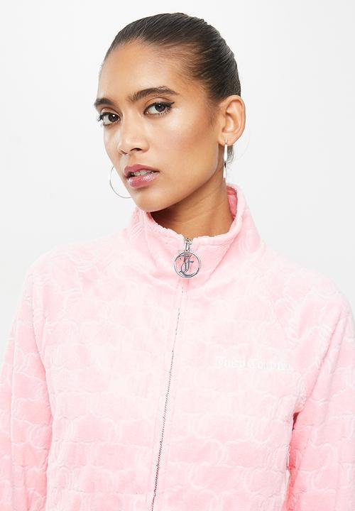 Juicy Couture - Towel tanya track top - pink