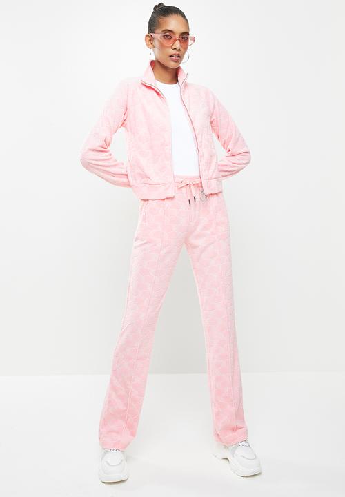 Juicy Couture - Towel tanya track top - pink