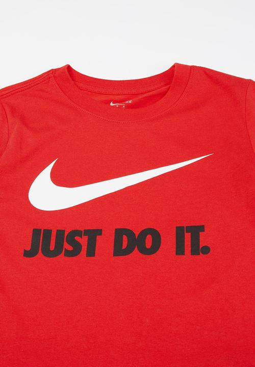 Nike - Nike swoosh short sleeve tee - red