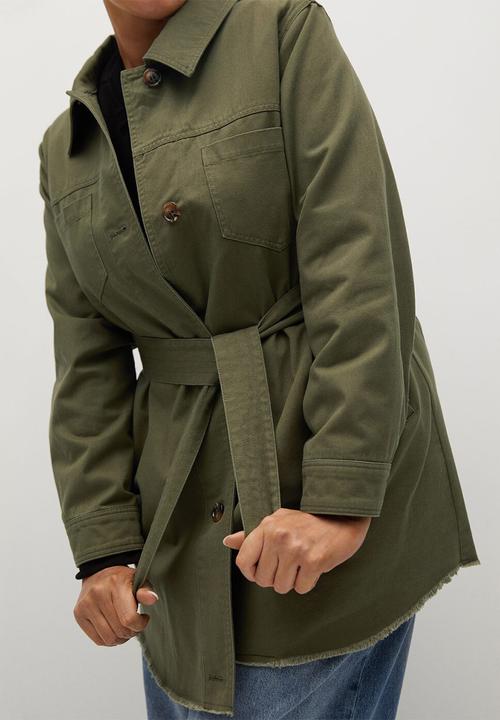 Violeta by Mango - Plus jacket jucy7 - beige/khaki