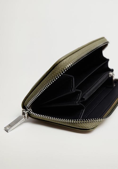 Violeta by Mango - Pillow purse- green