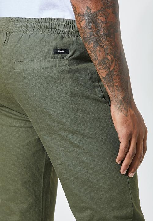 Superbalist - Osaka tapered utility pant - olive 