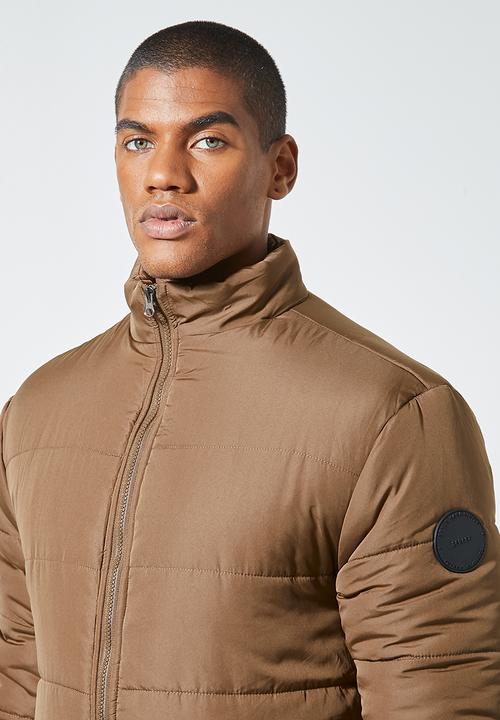 Superbalist - Shaw puffer jacket - brown
