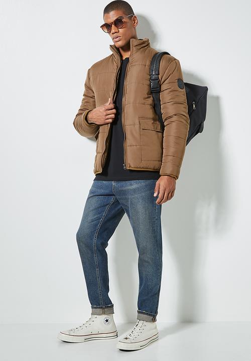 Superbalist - Shaw puffer jacket - brown