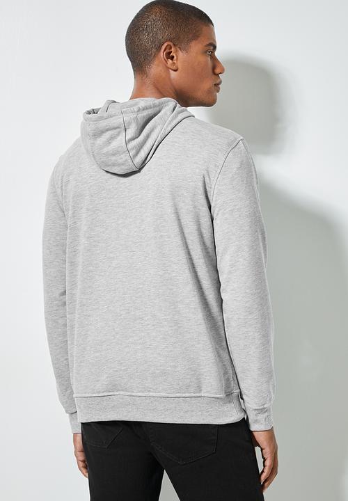 Superbalist - Maddox branded pullover hoodie - grey 
