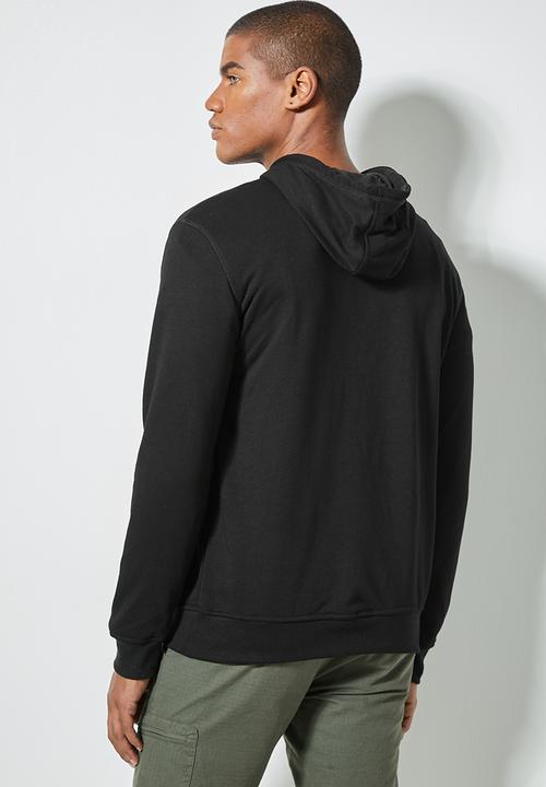 Superbalist - Maddox branded pullover hoodie - black