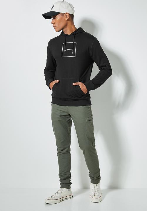 Superbalist - Maddox branded pullover hoodie - black