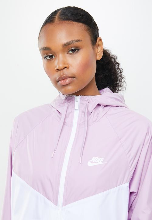 Nike - Nsw wr jacket - lilac & white 