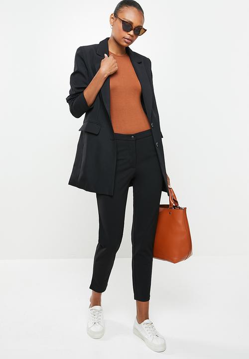 Jacqueline de Yong - Caro catia ankle pant - black