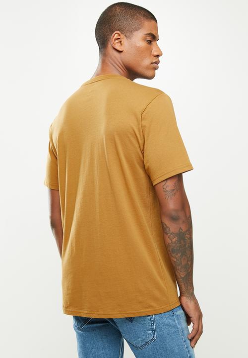 Converse - Scripted logo boost tee - mustard 