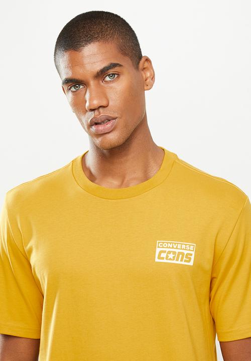 Converse - Converse cons graphic tee - mustard 