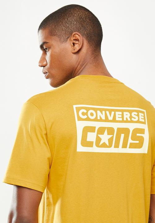 Converse - Converse cons graphic tee - mustard 