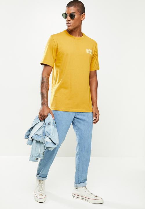 Converse - Converse cons graphic tee - mustard 