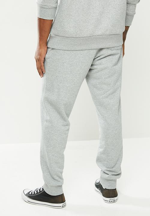 Converse - Converse embroidered star chevron french terry jogger - grey 