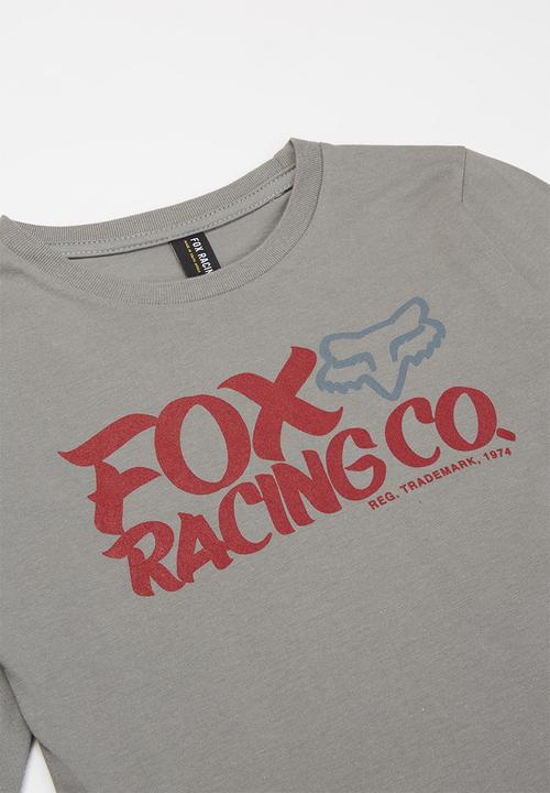 Fox - Wayfarer long sleeve tee - grey