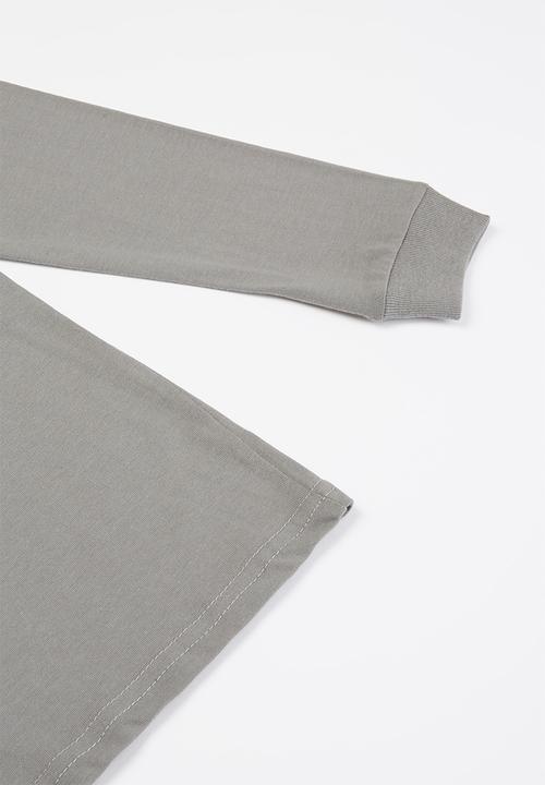 Fox - Wayfarer long sleeve tee - grey