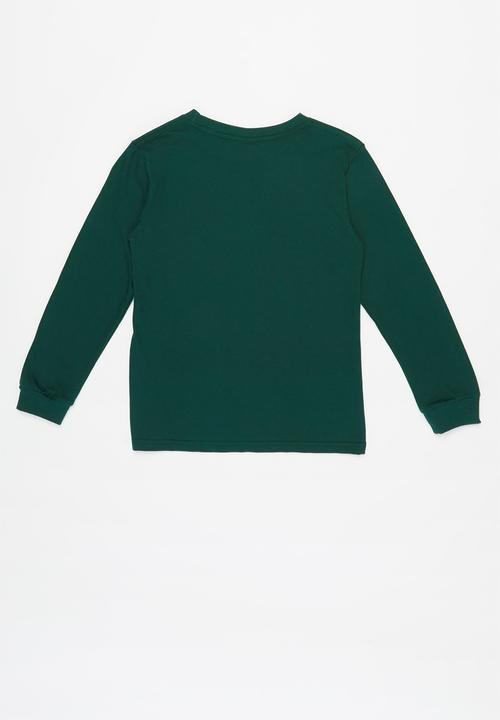 Fox - Wayfarer long sleeve tee - green