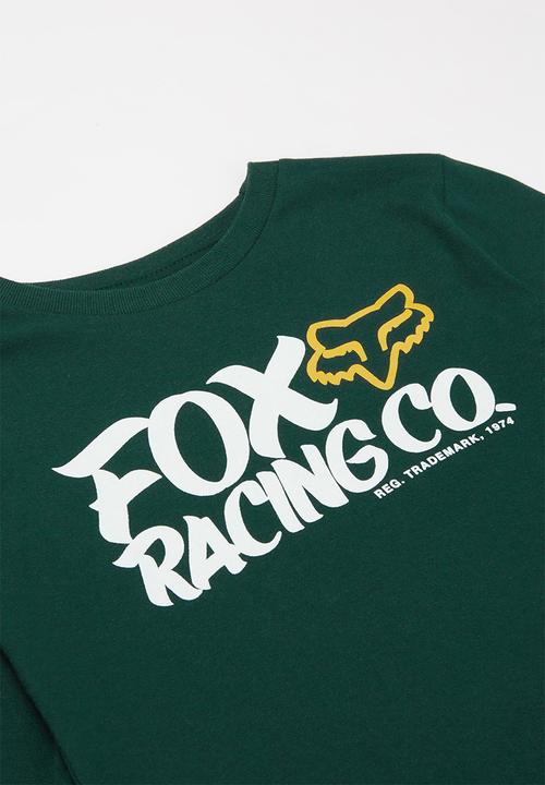 Fox - Wayfarer long sleeve tee - green