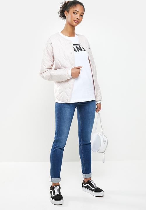 Vans - Flying v classic long sleeve bf - white