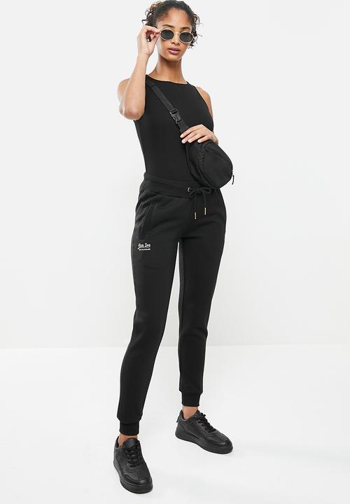 Aca Joe - Small logo joggers - black
