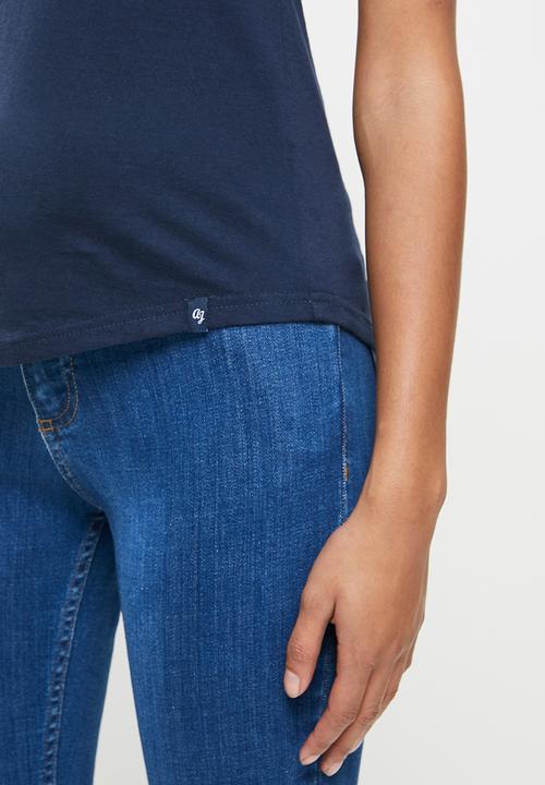 Aca Joe - Crew short sleeve tee - navy