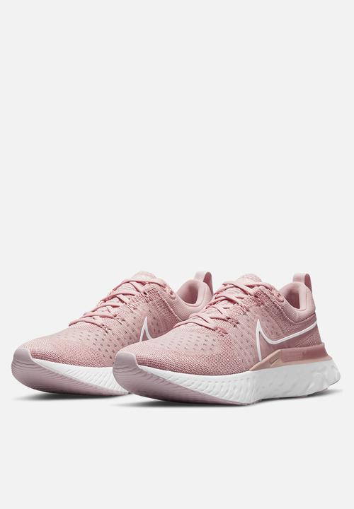 Nike - React infinity run flyknit 2 - pink glaze/white-pink foam