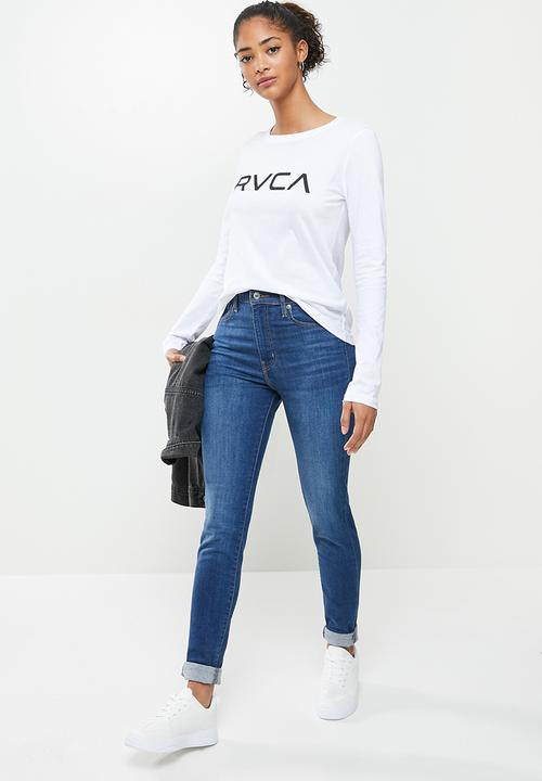 RVCA - Big rvca long sleeve tee - white