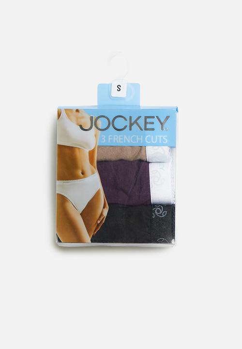 Jockey - 3-pack plain french cut - multi