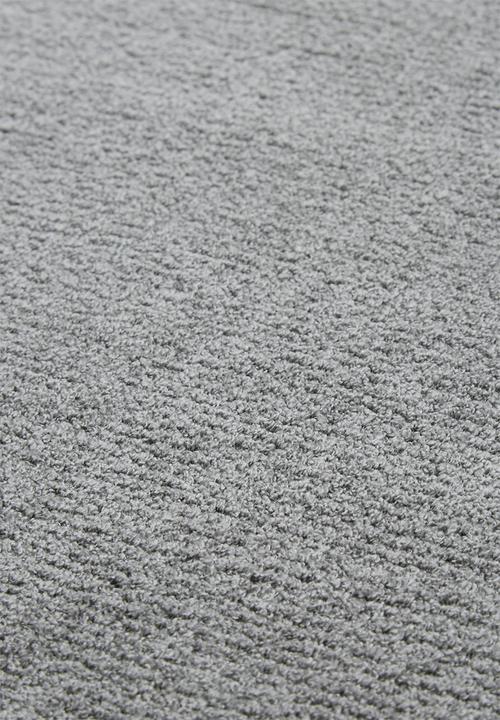 Sixth Floor - Silky micro polyester rug - grey