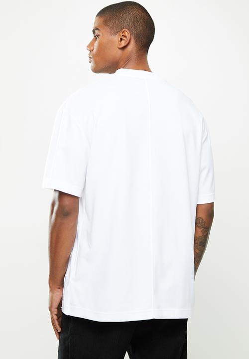 Reebok - Myt tyler zip tee - white