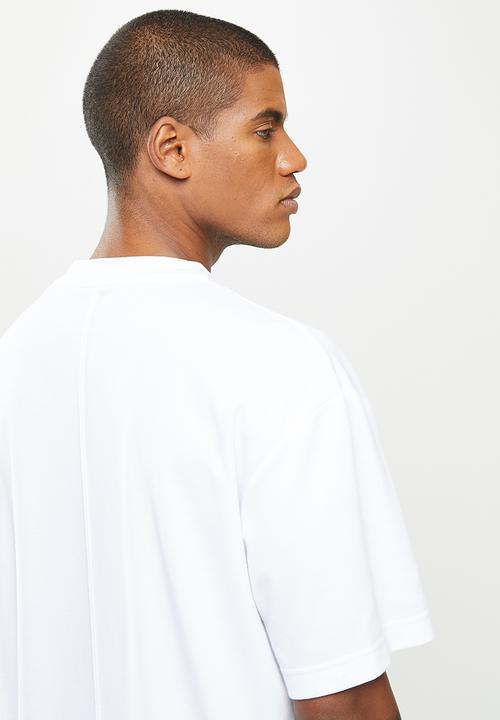 Reebok - Myt tyler zip tee - white