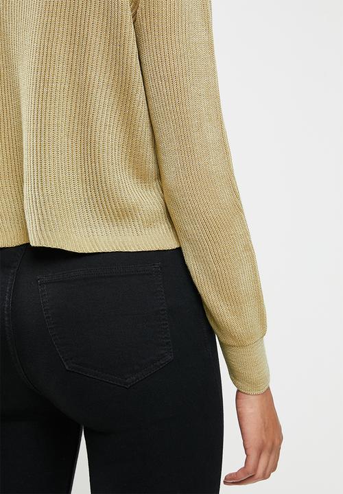 Blake - Boxy pullover - stone